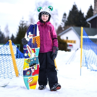 子供のためのカラフルなシングルスノー sled XPE素材とロープが含まれています