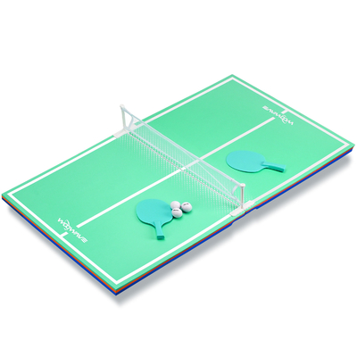 アウトドアエンターテインメント 浮遊台テーブル付きの乒乓球テーブルプールパーティゲーム