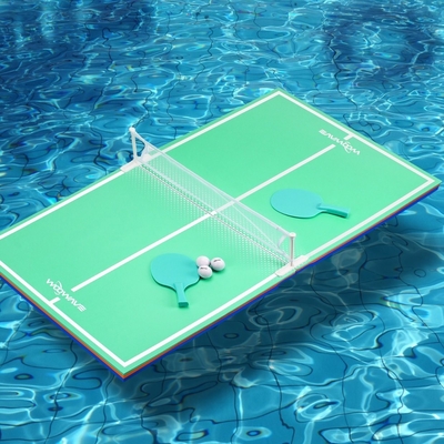 EVA 泡 浮遊テーブル テニス 折りたたみゲームテーブル 10KGS 水遊び用のパッケージ重量
