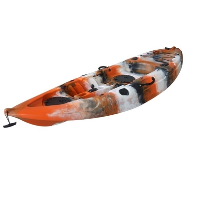 130kg/287lbs 負荷容量 WOOWAVE 2.7m 湖川のためのプラスチック海洋カヌー/カヤック