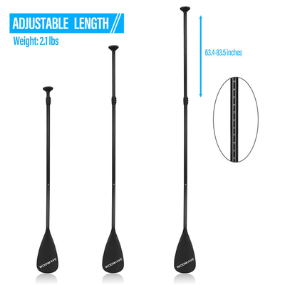 高技術 アルミナイロン スタンドアップ SUP パドル 調整可能 長さ 161-212cm