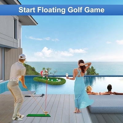 人工草とケージマット 2024 室外ゴルフゲームのための膨らませられる浮遊緑のマット