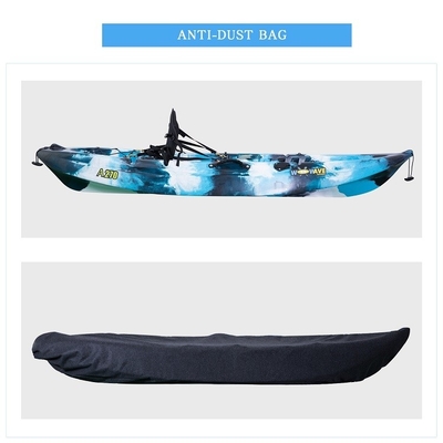 WOOWAVE カモフラージュ シングルパーソン ローイング・トゥーリング用プラスチックカヤック 長さ m 2.1m 3m