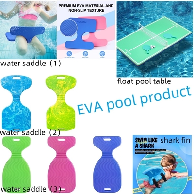 子供のためのプールトレーニングキックボード フローティングシャークフィン EVA ブルーベルトアクセサリー