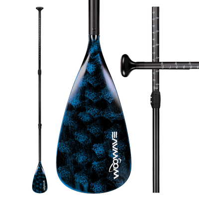 175-222cm 調整可能な長さパドル WOOWAVE スタンドアップパドルボード 釣り ローイングボート
