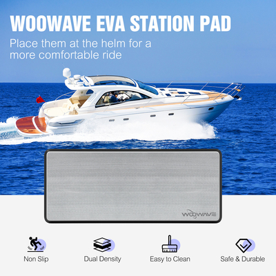 23'*8' 海上級EVAデッキグリップマット オーダーメイド 防滑 防水 ステップパッド WOOWAVE