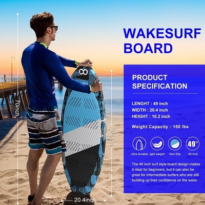 OEM 49' ワケサーフボード ユニセックス用 ガラスファイバーボード 125.5*52cm