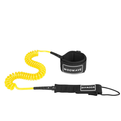 10'巻き SUP Leash TPU カスタムパドルボード Leash OEM スタンドアップパドルボードのためのサーフリード