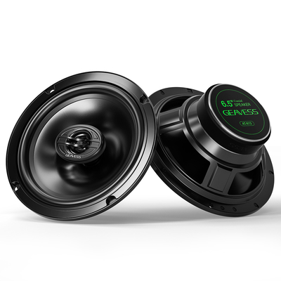 セット 2 フルレンジ同軸性車音箱 6.5 インチサブウーファーと1500Hzツイッター