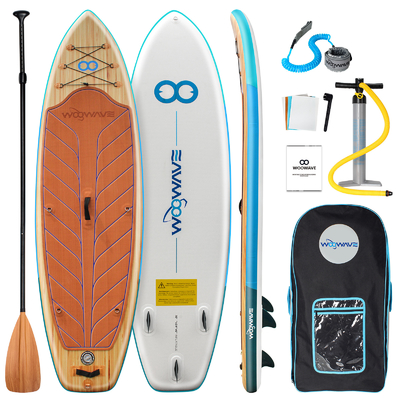 オーダーメイド 水遊びサーフィン SUP 13.49KGS 体重の充気式スタンドアップペッドルボード