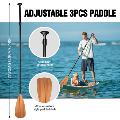 オーダーメイド 水遊びサーフィン SUP 13.49KGS 体重の充気式スタンドアップペッドルボード