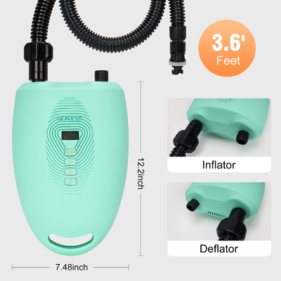 16PSI 高圧 双段階 膨張 パドル ボードポンプ iSUP ボート カヤック ヨガ ボール